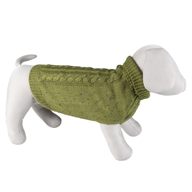 Hondensweater cozy groen L - 70CM