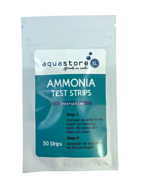 Ammonia NH3/NH4 teststrips 50 stuks