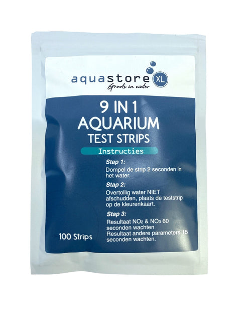 Aquarium en Vijver 9-in-1 teststrips 100 stuks