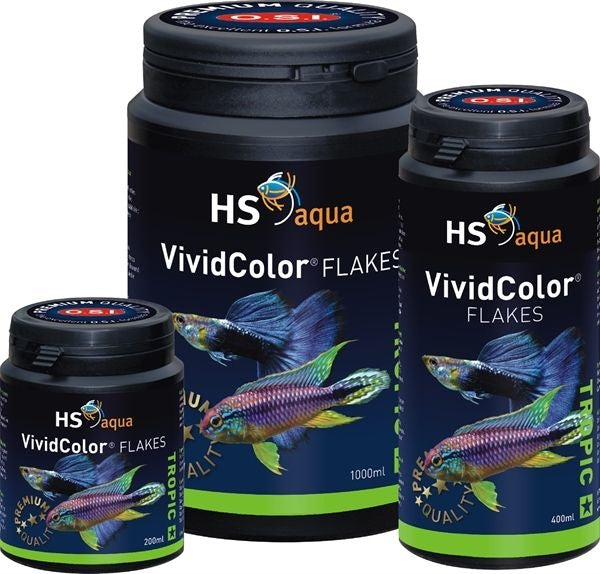 Hs Aqua Vivid Color Flakes 1000 ml x2