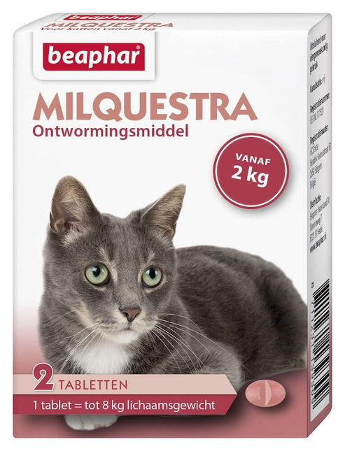 AnimalstoreXL Milquestra Kat 2-12kg 2 stuks