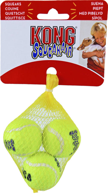 AnimalstoreXL Tennisbal met piep Extra Small 3 stuks