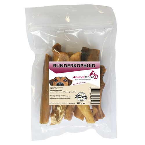 Runderkophuid wit 200g