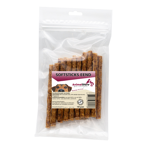 AnimalstoreXL Softsticks Eend 100g