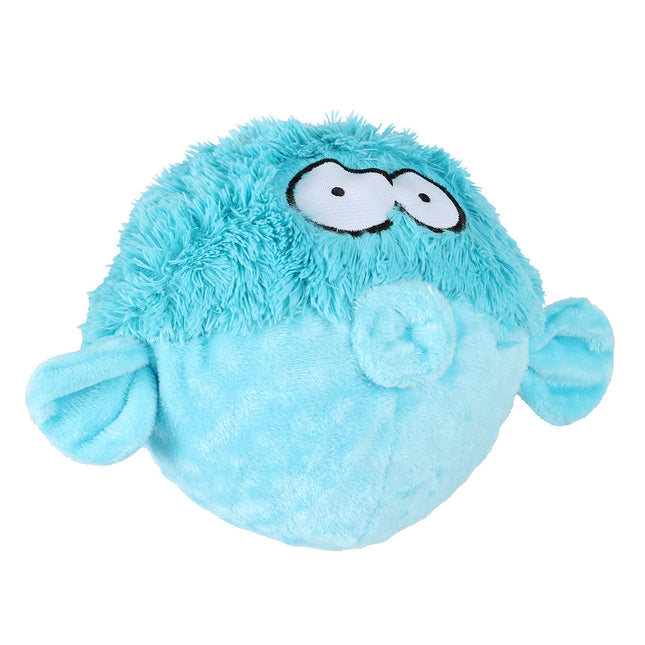 Knuffel Vis Gary Blauw