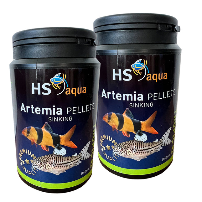 Hs Aqua Artemia Pellets 1000ml x2