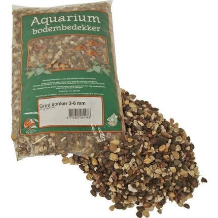 Aquarium Grind Donker 3-6mm 2,5KG