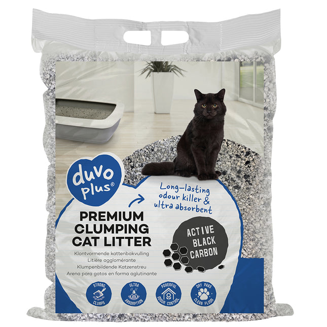 Duvoplus Kattenbakvulling Premium Koolstof 12kg